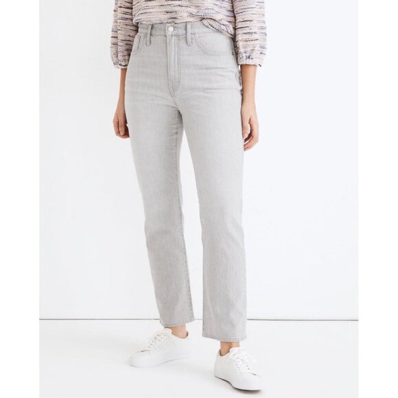 Madewell Slim Demi-Boot Jeans in Dekalb Wash sz 27 - Picture 1 of 12